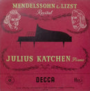 Mendelssohn / Liszt / Katchen - Recital (Vinyle Usagé)