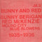 Bunny Berigan - Red McKenzie And Mound City Blue Blowers - Bunny And Red (Vinyle Usagé)