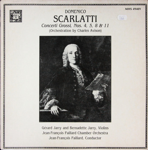 Scarlatti D / Avison / Paillard - Concerti Grossi Nos 4 5 8 & 11 (Vinyle Usagé)