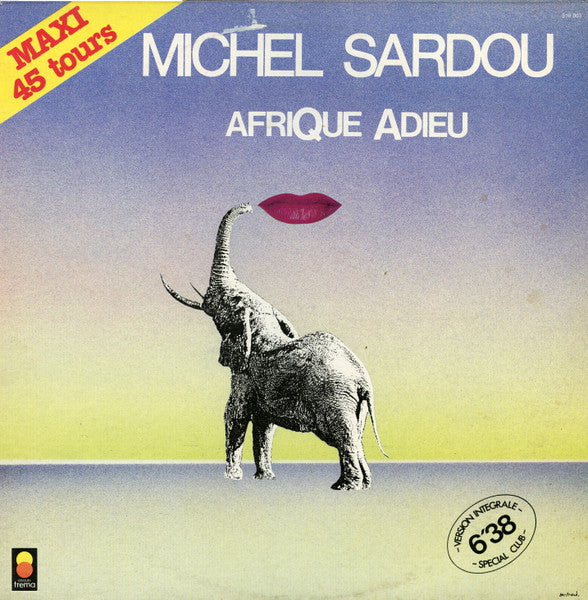 Michel Sardou - Afrique Adieu (Vinyle Usagé)