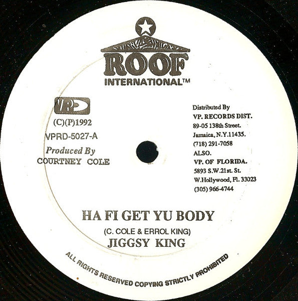 Jigsy King / Max Romeo - Ha Fi Get Yu Body / Decon Wife (Vinyle Usagé)