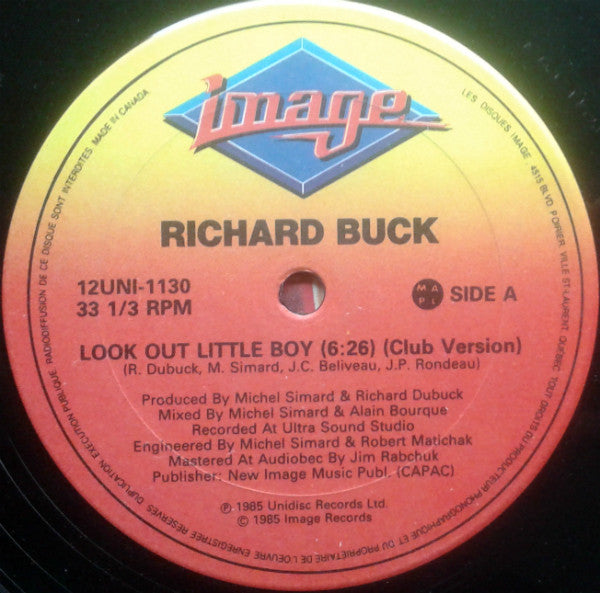 Richard Buck - Look Out Little Boy (Vinyle Usagé)