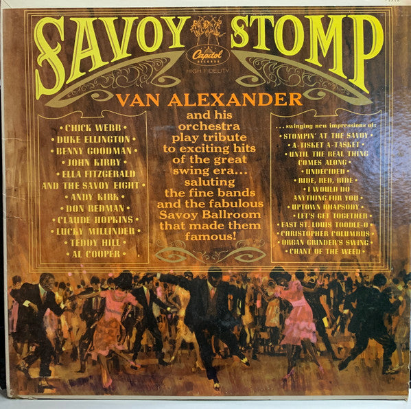 Van Alexander - Savoy Stomp (Vinyle Usagé)