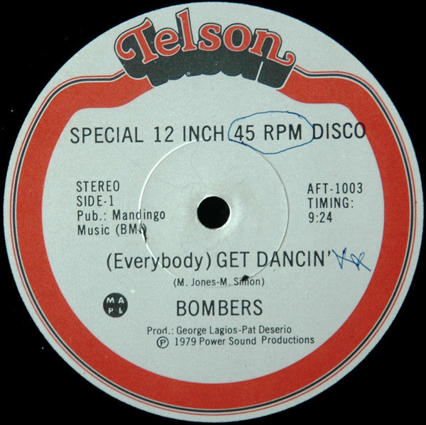Bombers - (Everybody) Get Dancin (Vinyle Usagé)