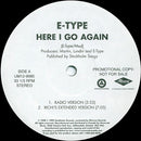 E Type - Here I Go Again (Vinyle Usagé)
