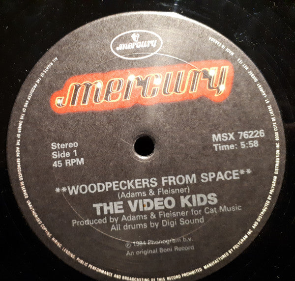 Video Kids - Woodpeckers From Space (Vinyle Usagé)