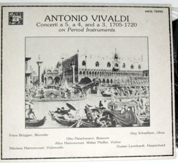 Vivaldi / Various - Concerti A5 / A4 / A3 (Vinyle Usagé)