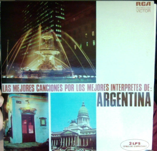 Various - Las Mejores Canciones Por Los Mejores Interpretes De: Argentina (Vinyle Usagé)