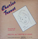 Charles Trenet - Recital Au Theatre St Denis (Vinyle Usagé)