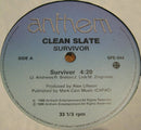 Clean Slate  - Survivor (Vinyle Usagé)
