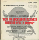 Soundtrack - How To Succeed In Business Without Really Trying (Vinyle Usagé)