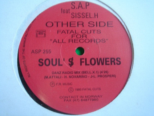 SAP / SisselH - Soul $ Flowers (Vinyle Usagé)