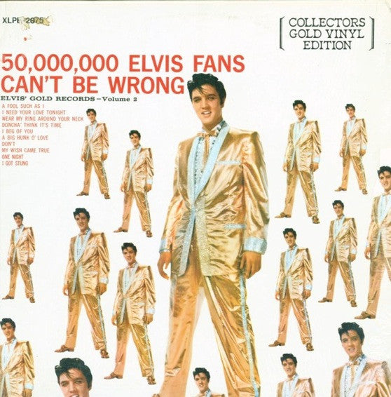 Elvis Presley - 50 000 000 Elvis Fans Cant Be Wrong: Elvis Gold Records Volume 2 (Vinyle Usagé)