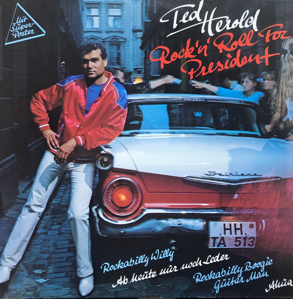 Ted Herold - Rock N Roll For President (Vinyle Usagé)