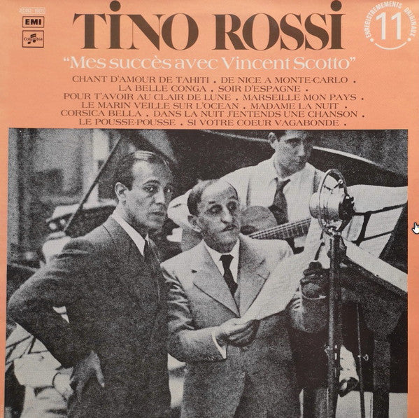 Tino Rossi - Mes Succes Avec Vincent Scotto (Vinyle Usagé)