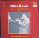 Miles Davis - At His Rare Of All Rarest Performances Vol 1 (Vinyle Usagé)