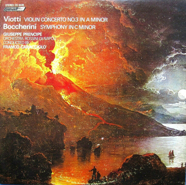 Viotti / Boccherini / Caracciolo - Violin Concerto No 3 / Symphony In C Minor (Vinyle Usagé)