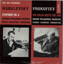 Kabalevsky / Prokofiev - Symphony No 4 / The Volga Meets The Don (Vinyle Usagé)