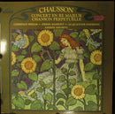 Chausson / Ferras - Concert En Re Majeur / Chanson Perpetuelle (Vinyle Usagé)