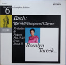 Bach / Tureck - The Well Tempered Clavier: Preludes & Fugues Nos 17 24 From Book II (Vinyle Usagé)