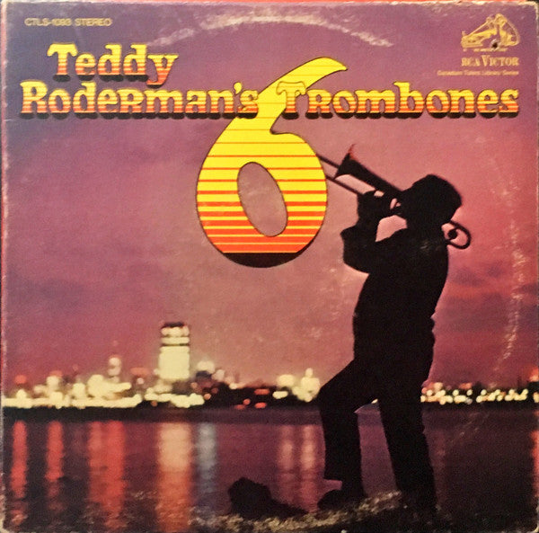 Teddy Roderman - Teddy Rodermans 6 Trombones (Vinyle Usagé)