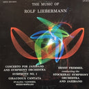 Liebermann / Frimmel - Jazzband Concerto / Symphony No 1 (Vinyle Usagé)