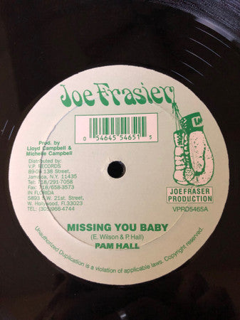 Pam Hall / Dennis Menace - Missing You Baby / Ska Rock (Vinyle Usagé)