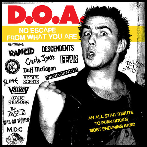 Various - No Escape From What You Are DOA Tribute (Vinyle Rouge) (Vinyle Neuf)