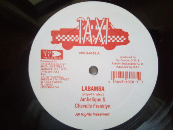 Ambelique / Chevelle Franklyn - La Bamba (Vinyle Usagé)