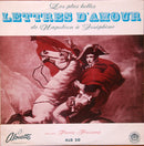 Pierre Fresnay - Les Plus Belles Lettres Damour de Napoleon A Josephine (Vinyle Usagé)