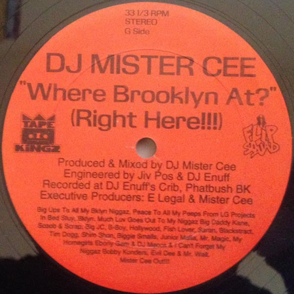 Mister Cee - Shake Dat Ass Girl (Vinyle Usagé)