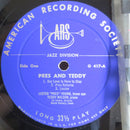 Lester Young / Teddy Wilson - Pres And Teddy (Vinyle Usagé)