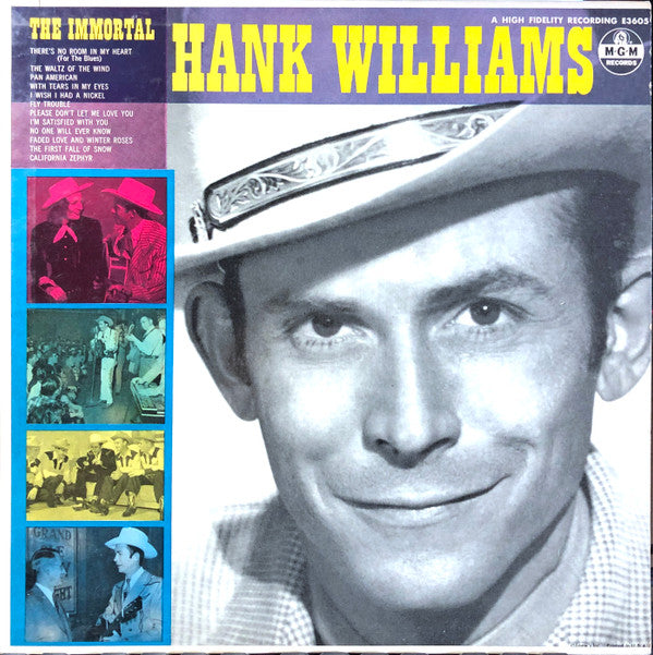 Hank Williams - The Immortal Hank Williams (Vinyle Usagé)