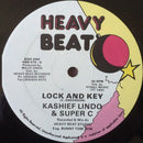 Kashief Lindo And Super C / Computer Paul - Lock And Key / Version (Vinyle Usagé)