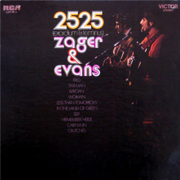 Zager And Evans - 2525 (Exordium And Terminus) (Vinyle Usagé)