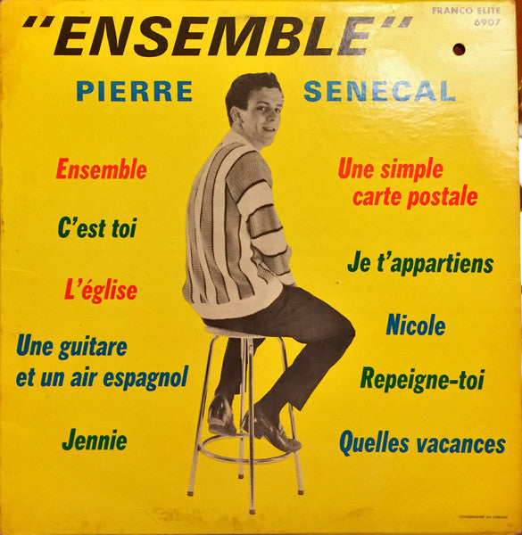 Pierre Senecal - Ensemble (Vinyle Usagé)