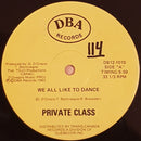 Private Class - We All Like To Dance (Vinyle Usagé)