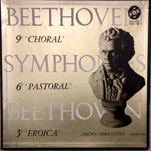 Beethoven / Horenstein - Symphonies No 3 / No 6 / No 9 (Vinyle Usagé)