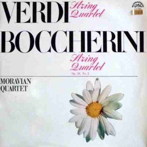 Verdi / Boccherini / Moravian Qt - String Quartets (Vinyle Usagé)