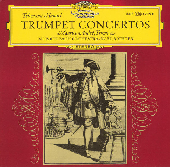 Telemann / Handel / Richter / Andre - Trumpet Concertos (Vinyle Usagé)