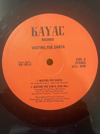 Various - Waiting for Santa / Merry Christmas Medley (Vinyle Usagé)