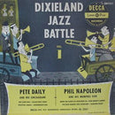 Pete Daily And His Chicagoans / Phil Napoleon And His Memphis Five - Dixieland Jazz Battle Vol 1 (Vinyle Usagé)