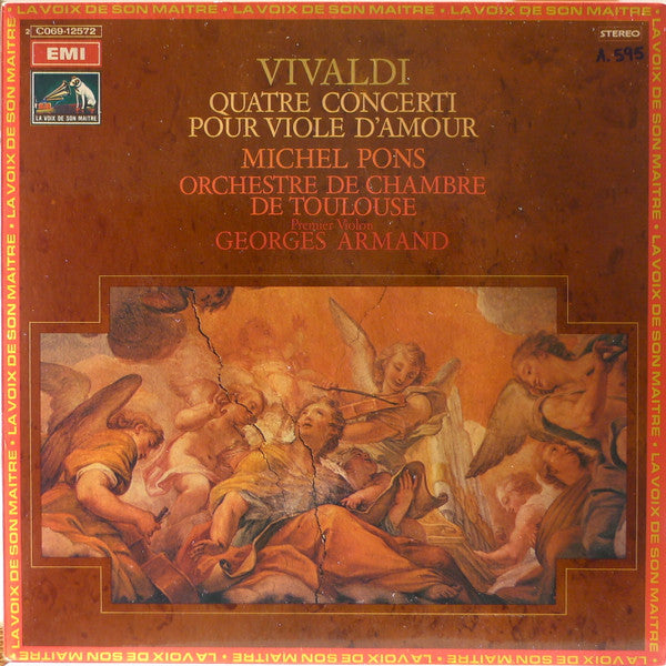 Vivaldi / Armand / Pons - Quatre Concerti Pour Viole D'Amour (Vinyle Usagé)