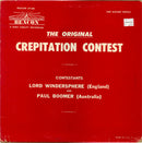 Various - The Original Crepitation Contest (Vinyle Usagé)