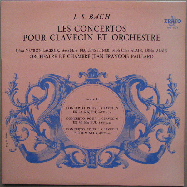 Bach / Paillard - Concerto Pour Un Clavecin Et Orchestre Vol 2 (Vinyle Usagé)