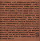 Georg Kroll / Manfred Niehaus - Estampida / Zweite Sonate / Con Licenza / Connections / Erinnerung An Alfred Feussner (Vinyle Usagé)