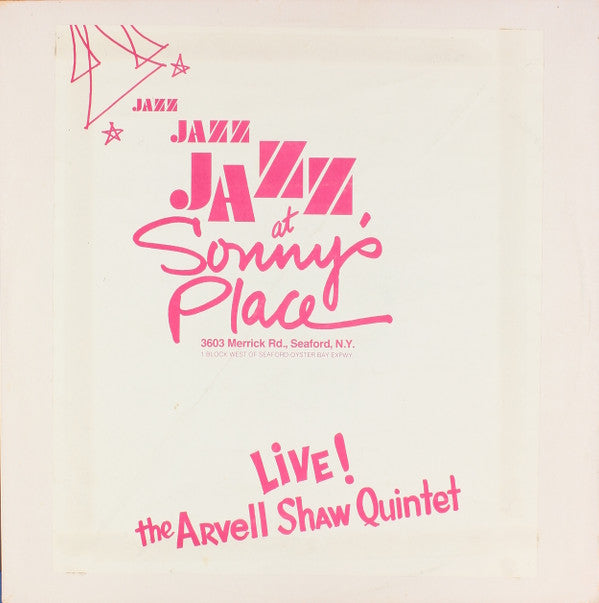 Arvell Shaw - Jazz Jazz Jazz At Sonny's Place (Vinyle Usagé)