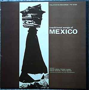 Various - Traditional Songs Of Mexico (Vinyle Usagé)