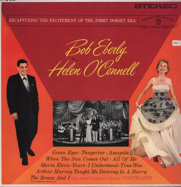 Bob Eberly / Helen O'Connell - Recapturing The Excitement Of The Jimmy Dorsey Era (Vinyle Usagé)