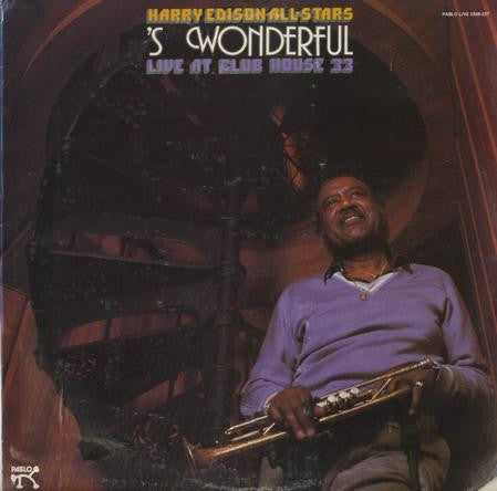 Harry Edison - S Wonderful: Harry Edison All Stars Live At Club House 33 (Vinyle Usagé)